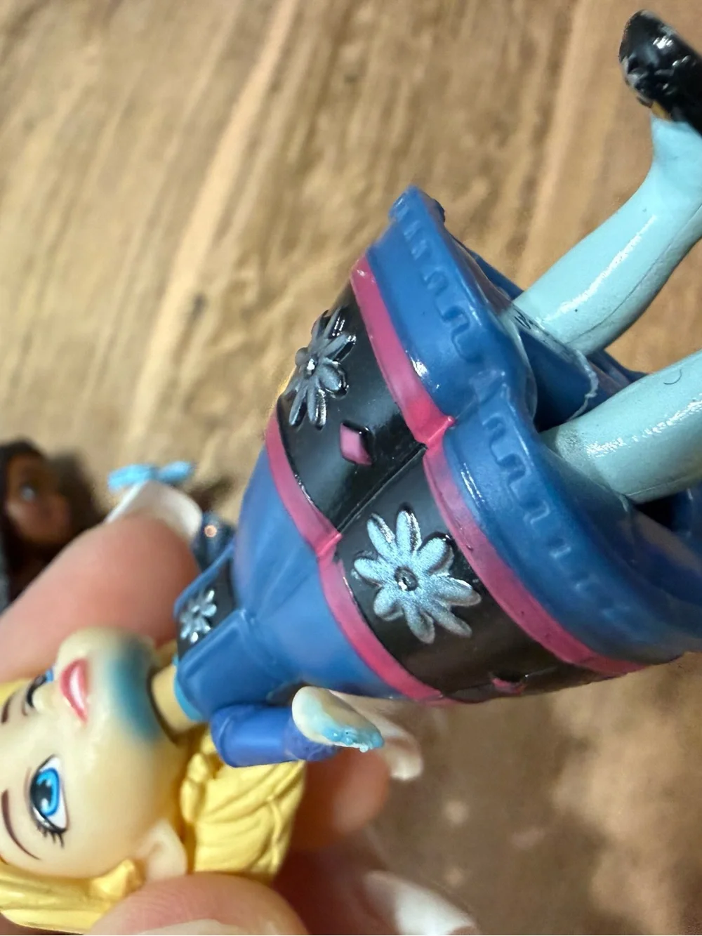 Disney Princess Frozen Mini Toddler Figures 9 Pc Lot Elsa Anna Moana